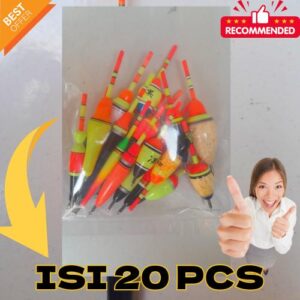 Pelampung Klem Starlite Varian Mix isi 20: Koleksi Pilihan untuk Pancing yang Beragam  UNTUK ISI TOKO DAN BUAT DI JUAL LAGI  UNTUK ISI TOKO DAN BUAT DI JUAL LAGI