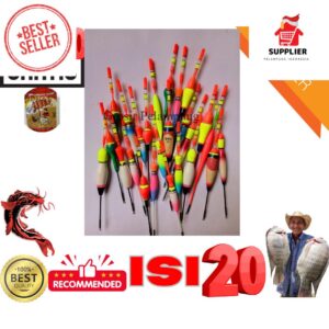PELAMPUNG PANCING ANTI BADAI TABUNG ISI 20 BUAT DI TOKO BONUS JITU