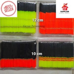 Pelampung pancing selang pipet kecil 10 cm dan 12 cm