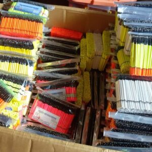 pelampung bulu merak 8.cm isi 100 Pcs  UNTUK ISI TOKO DAN BUAT DI JUAL LAGI