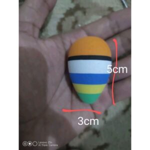 Pelampung Pancing Jantung 5cm Isi 100 Pcs