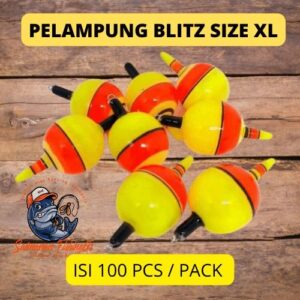 pelampung pancing policon blitz (100pcs) Isi 100 pcs