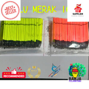 Pelampung pancing Bulu merak murah ukuran 10 cm